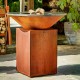 Barbecue Plancha Classic Corten 100 - Ofyr