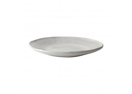 Organic Assiette Plate Blanc 21,5 cm - Dutch Rose