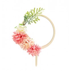 Cake Topper Fleurs - Scrapcooking Cake Topper Fleurs - Scrapcooking