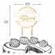 Cake Topper LED "Happy Birthday" - Scrapcooking