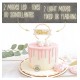 Cake Topper LED "Happy Birthday" - Scrapcooking