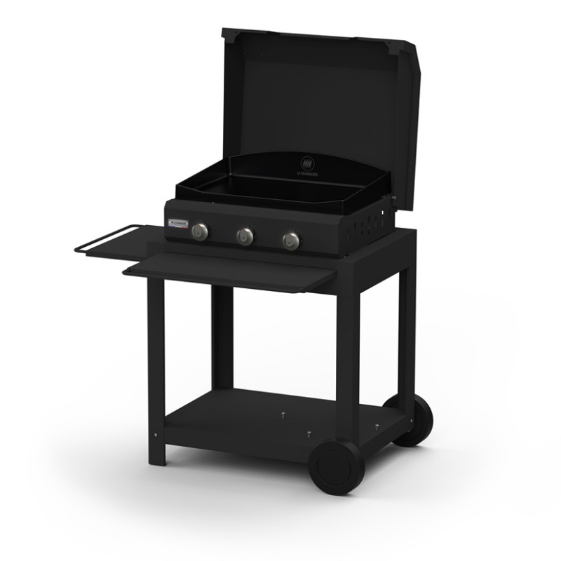 Couvercle de Protection pour Plancha Signature Amalia 60 cm Noir  - Le Marquier