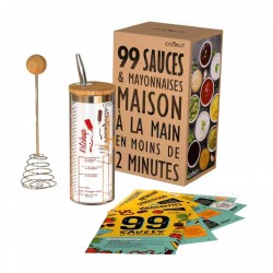 Coffret Shaker 99 Sauces Maison en Moins de 2 Minutes  - Cookut Coffret Shaker 99 Sauces Maison en Moins de 2 Minutes  - Cookut