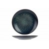 Atlantis Stripe Assiette Plate  Bleu Azur Ombré 27,5 cm