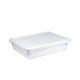 Pizzadeegdozen met Deksel 42x32x9 cm 2 st - Ooni