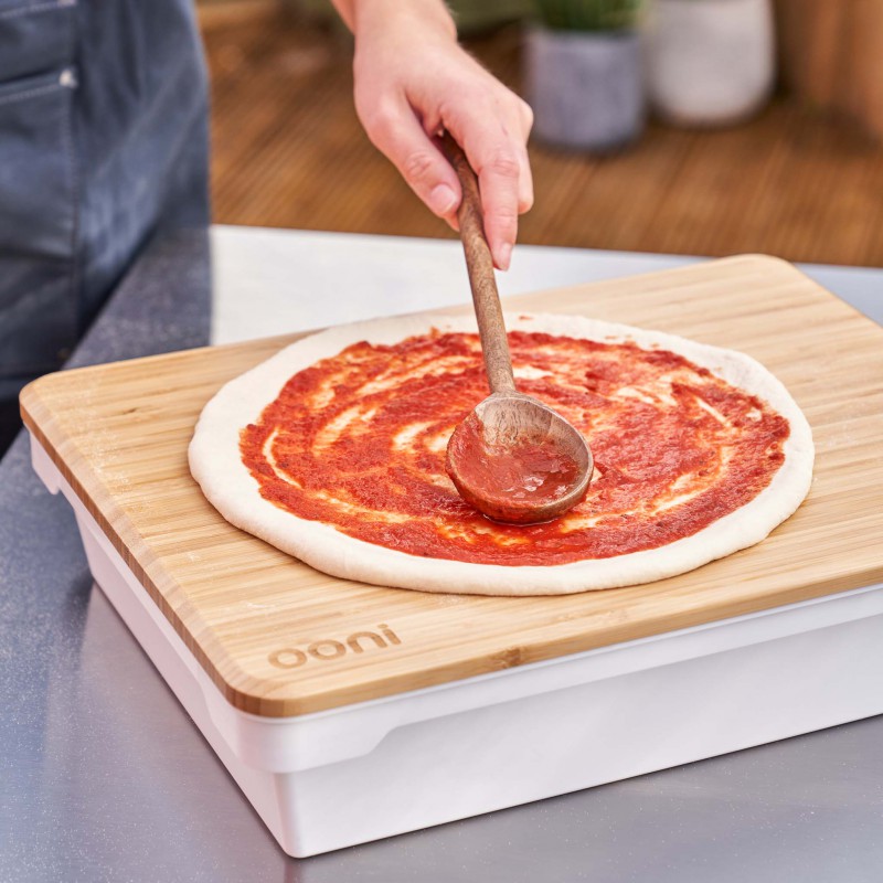 Ooni Boites à Pâtons Pizza avec Couvercles 42x32x9 cm 2 pcs Les Secrets du Chef
