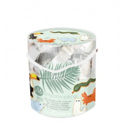 Seau de 16 Emporte Pièces Wild - Scrapcooking Seau de 16 Emporte Pièces Wild - Scrapcooking