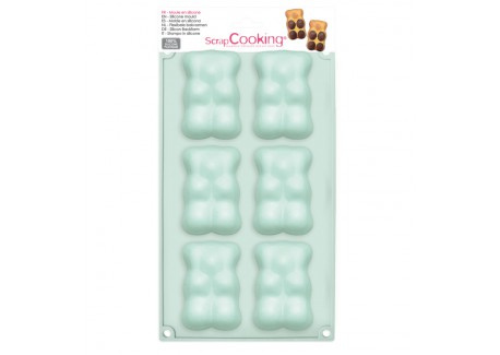 Siliconenvorm 6 Bertjes - Scrapcooking