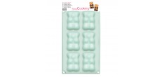Scrapcooking Moule Silicone 6 Oursons