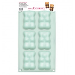 Scrapcooking Moule Silicone 6 Oursons - Scrapcooking Scrapcooking Moule Silicone 6 Oursons - Scrapcooking