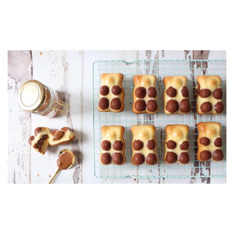 Moule Silicone 6 Oursons - Scrapcooking