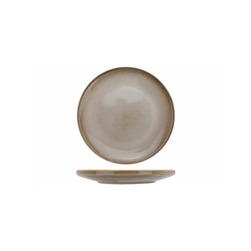 Tasse & Assiette : Service 24 pièces Argenté en porcelaine