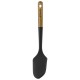 Spatule silicone Noir Manche Bois 30 cm - Staub