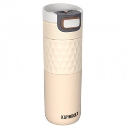 Etna Grip Travel Mug Isotherme Hermétique 500 ml Barely Beige  - Kambukka Etna Grip Travel Mug Isotherme Hermétique 500 ml Barely Beige  - Kambukka