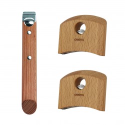 Casteline Verwijderbare Pannen- en Handgreepset Beukenhout 3 pcs - Cristel