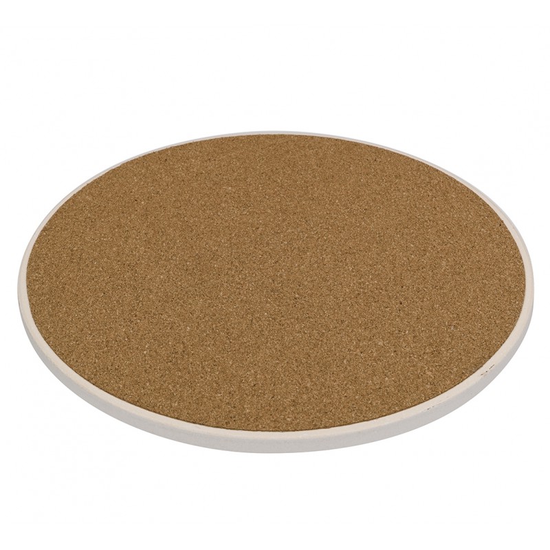 Nordic Sous Plat Rond en Céramique Circles 20 cm