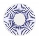 Nordic Sous Plat Rond en Céramique Lines 20 cm - Zassenhaus