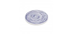 Nordic Sous Verre Rond en Céramique Circles 11 cm