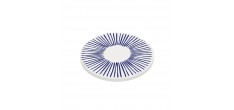 Nordic Ronde Keramiek Onderzetter Lines 11 cm
