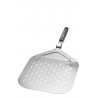 Geperforeerde Pizzaschep met Inklapbare Handgreep 63x32 cm