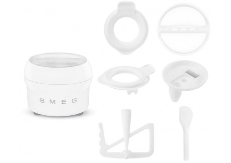 Bol Sorbetiere avec Accessoires pour Robot Patissier sur Socle SMIC01  - Smeg