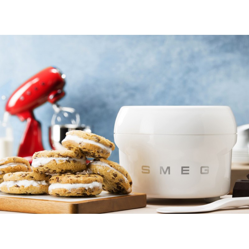 Smeg - Bol Sorbetiere avec Accessoires pour Robot Patissier sur Socle  SMIC01 - Les Secrets du Chef