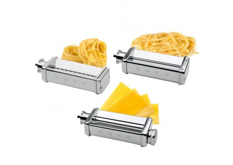 Kit Laminoir 3 pces Machine à Pâtes Fraîches pour Robot patissier SMP01 - Smeg