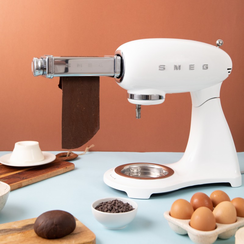 Smeg - Laminoir Machine à Pâtes Fraîches pour Robot Patissier SMPR01 - Les  Secrets du Chef