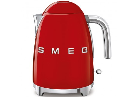 Bouilloire Electrique 1,7 L Inox Rouge KLF03RDEU - Smeg