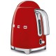 Bouilloire Electrique 1,7 L Inox Rouge KLF03RDEU - Smeg