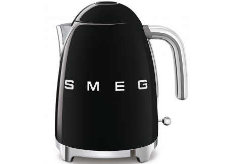 Bouilloire Electrique 1,7 L Inox Noir KLF03BLEU - Smeg