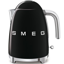 Elektrische Waterkoker 1,7 L RVS Zwart KLF03BLEU - Smeg Elektrische Waterkoker 1,7 L RVS Zwart KLF03BLEU - Smeg