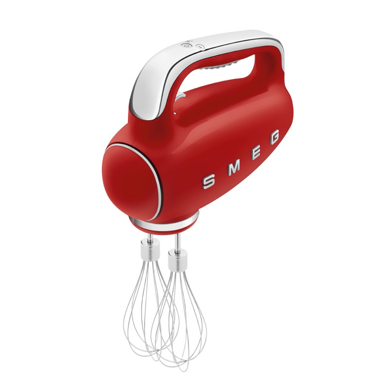 Smeg - Batteur a Main Electrique Rouge HMF01RDEU - Les Secrets du Chef