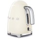 Bouilloire Electrique 1,7 L Inox Blanc Creme KLF03CREU - Smeg