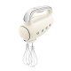 Witte Creme Creme Elektrische Hanmixer HMF01CREU - Smeg
