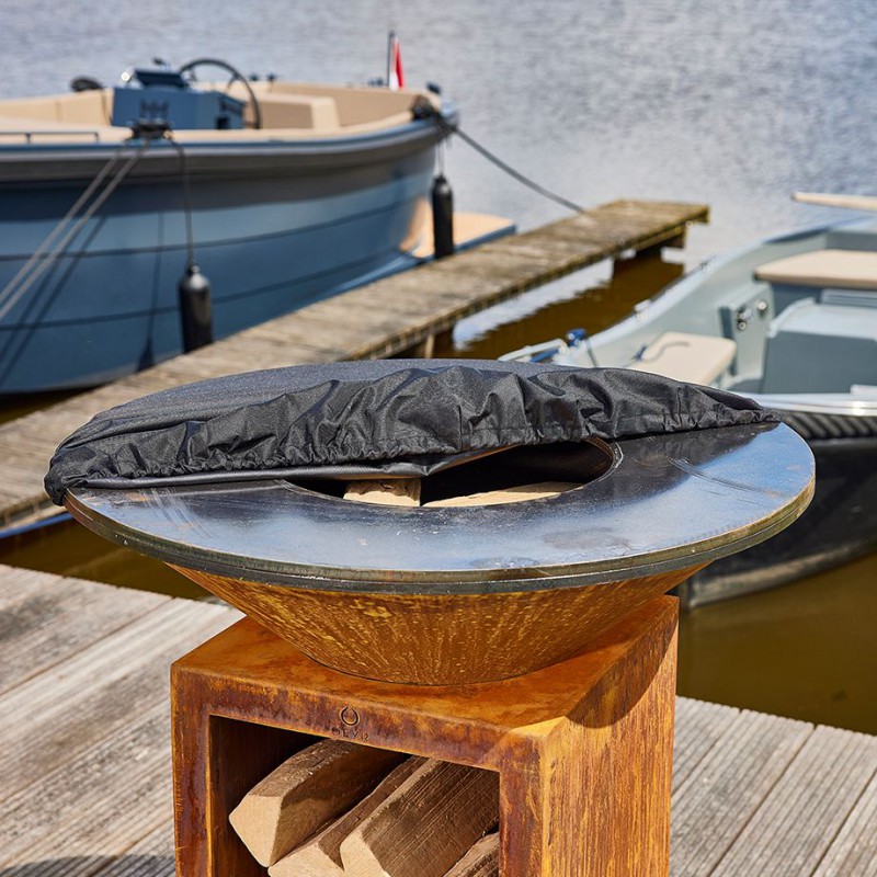 Housse De Plancha Robuste - Protection Imperméable Et Anti-UV Pour Barbecue Extérieur - Ajustable, Gris Ou Noir