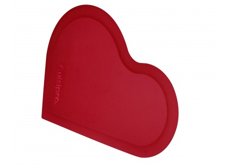 Racloir Souple Silicone Rouge - Cuisipro