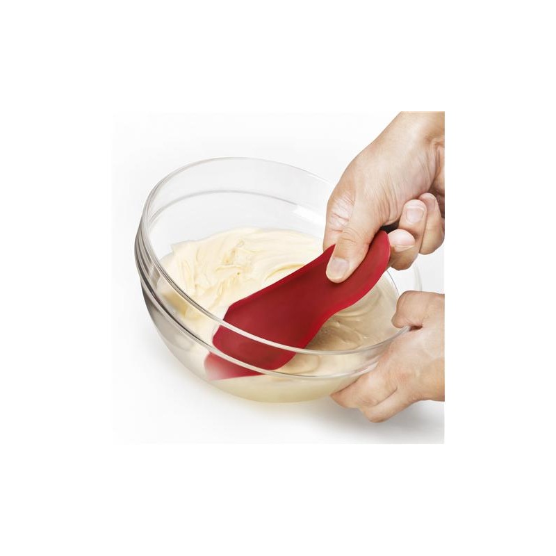 Racloir Souple Silicone Rouge  - Cuisipro