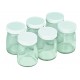 Set 6 Pots en Verre 125 ml pour Yaourtière - Cuisinart