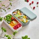 Original Bento LunchBox Natural Groen Made in France 1 L - MonBento