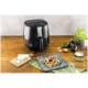 Enfinigy Zwarte AirFryer Heteluchtfriteuse 4 L - Zwilling