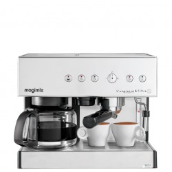 L'Expresso et Filtre Automatic Mat Chroom - Magimix L'Expresso et Filtre Automatic Mat Chroom - Magimix