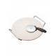 Pizzasteen met Houder 32 cm en Pizzasnijder - KitchenCraft