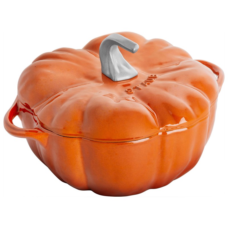 Gietijzeren Cocotte Pompoen 3,5 L Kaneel (24 cm) - Staub
