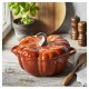 Gietijzeren Cocotte Pompoen 3,5 L Kaneel (24 cm) - Staub