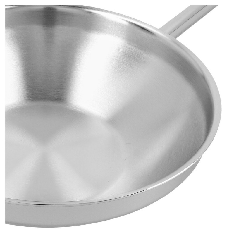 Apollo Wok Inox 32 cm + Spatule pour Wok  - Demeyere