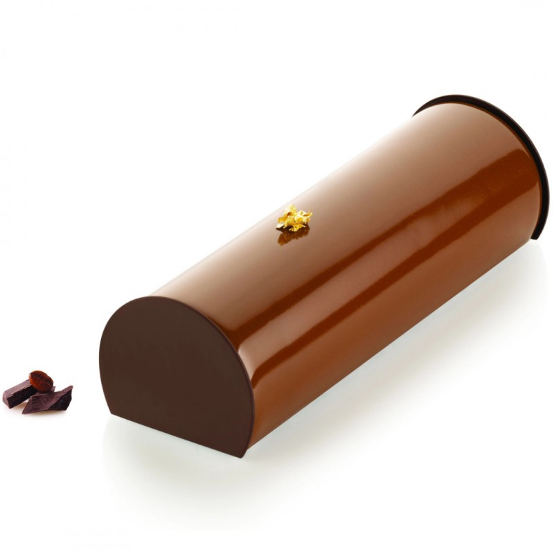 Moule chocolat avec insert - 24 ovales - 3,3 x 2,3 cm - Silikomart -  Meilleur du Chef