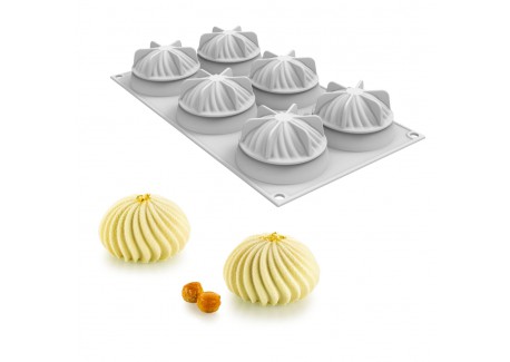 3D Siliconen Bakvorm Individual Mini Wave - Silikomart