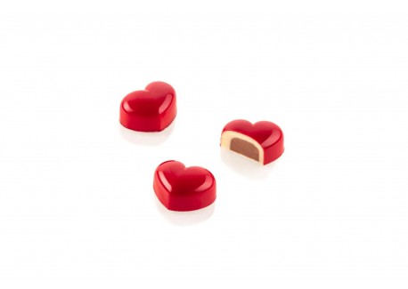 Chocado Chocolade Pralinevorm Kit Cuore 01 - Silikomart Professional