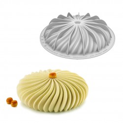 3D Siliconen Bakvorm Wave - Silikomart 3D Siliconen Bakvorm Wave - Silikomart